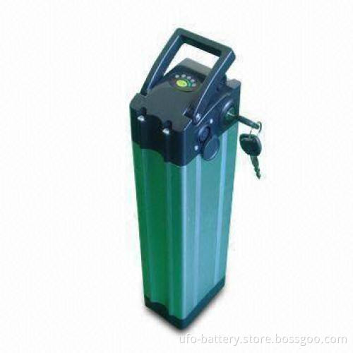 LiFePO4 Battery for Electric Bicycle, with 36V Voltage and 10Ah Nominal Capacity, No Memory Effect